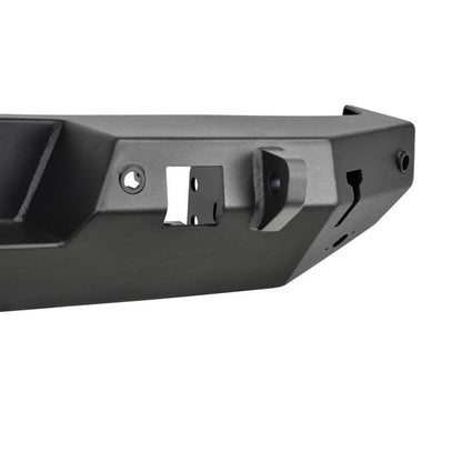 Westin 18-19 Jeep Wrangler JL WJ2 Rear Bumper w/  Sensors (Excl. Wrangler JK) - Textured Black 59-82045 59-82045 Photo - Unmounted