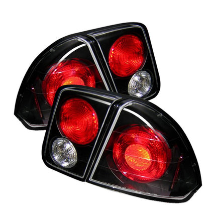 Spyder Honda Civic 01-05 4Dr Euro Style Tail Lights Black ALT-YD-HC01-4D-BK 5004406 5004406 Photo - Primary