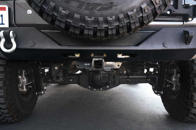 DV8 Offroad 07-21 Jeep Wrangler (JK/JL) Bolt-On Hitch w/o Lights AHJP-02 AHJP-02 Photo - Mounted