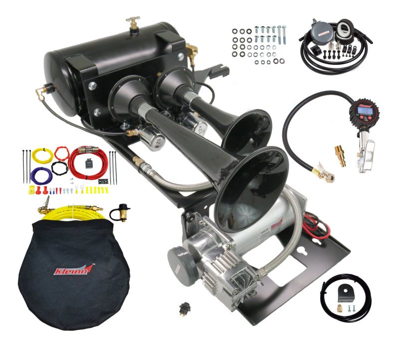 Kleinn Air Horns Kleinn 97-06 Jeep Wrangler TJ Onboard Air System w/ Model 220 Horns TJXTREME TJXTREME Photo - Primary