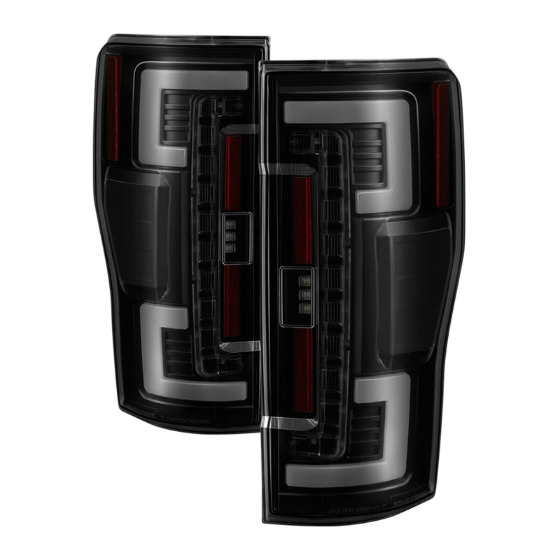 Spyder 17-18 Ford F-250 Super Duty (Excl LED Models) LED Tail Lights - Blk Smk (ALT-YD-FS17-LED-BSM) 5085597 5085597 Photo - Primary