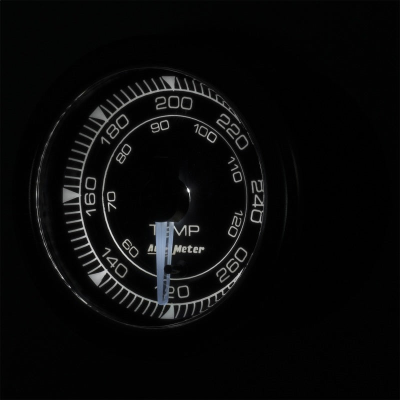 Autometer Gauge, Temp, 2 1/16", 120-280 Deg F, Digital Stepper Motor, Chrono 8154 User 4