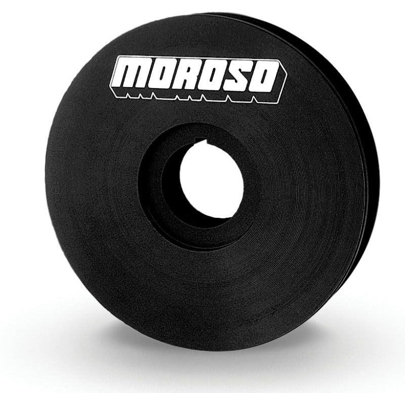 Moroso V-Belt Crankshaft Pulley, 4" Inch Dia. 23523 Photo - Primary