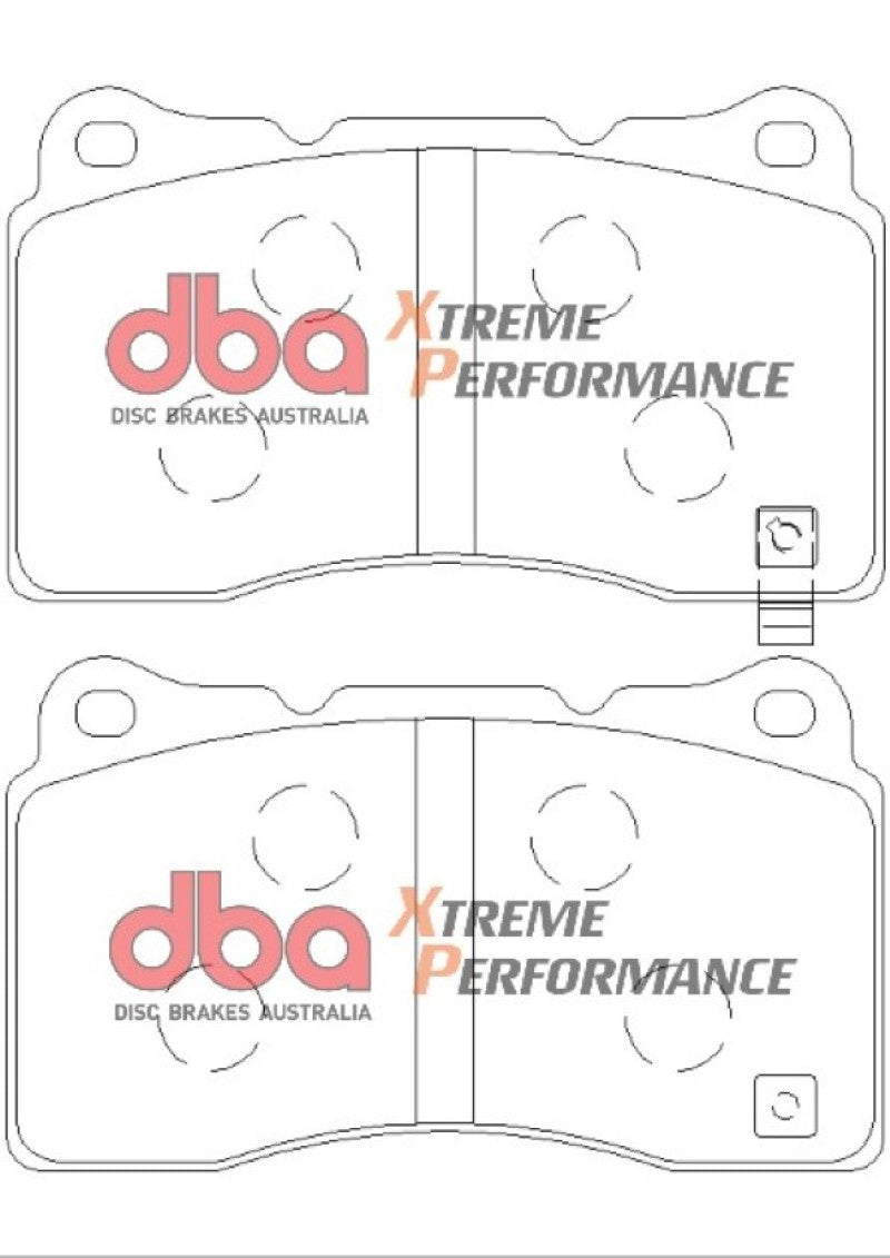 DBA XP650 Track/Heavy Load Performance Front Brake Pads DB1678XP Photo - out of package