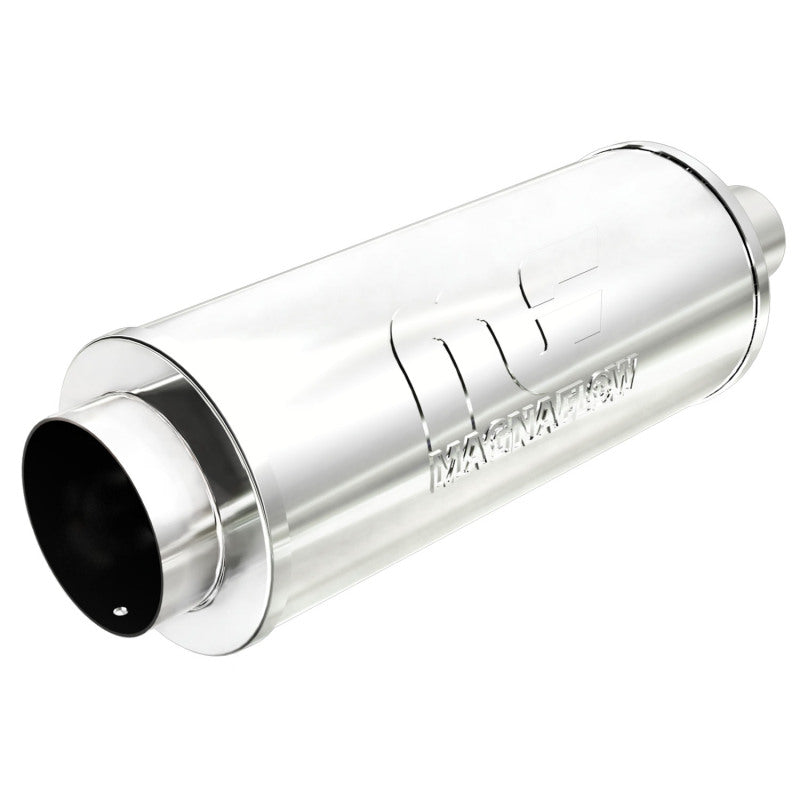 MagnaFlow 6" Round Center/Center Performance Muffler With Tip 14846 Photo - Primary