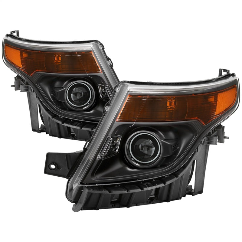 SPYDER xTune 11-15 Ford Explorer OEM Style Halogen Headlights - Black (HD-JH-FEXP11-AM-BK) 9042416 9042416 Photo - Primary