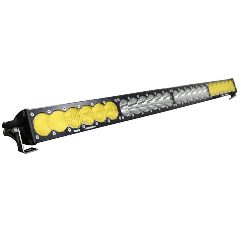 Baja Designs OnX6 Straight Dual Control LED Light Bar - Universal - Amber/White