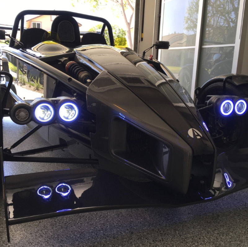 ORACLE Lighting Oracle Ariel Atom 03-18 LED Dual Waterproof Halo Kit - White 1339-001 1339-001 Photo - Mounted