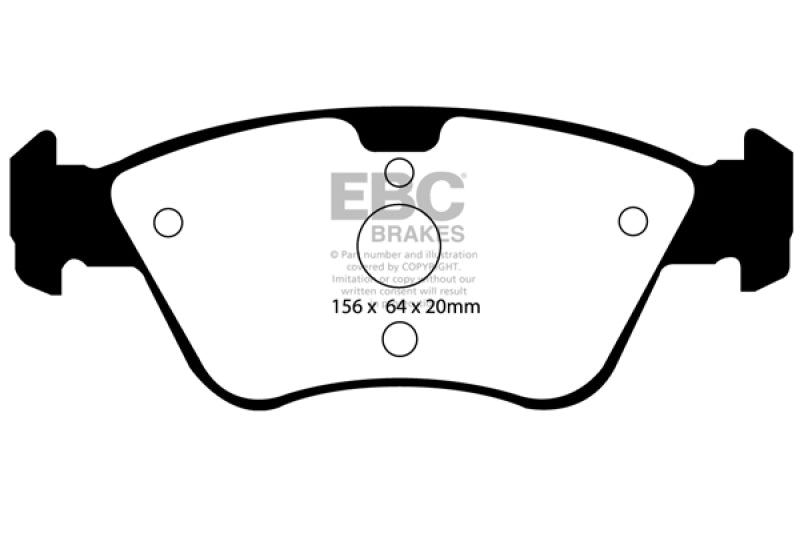EBC Disc Brake Pad Set DP21075 Photo - Primary