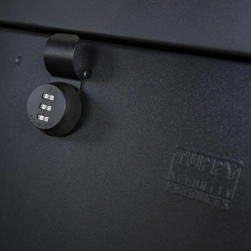 Tuffy Products Tuffy 05-23 Toyota Tacoma Behind Seat Cubby Cover W/ Combo Lock 331-01-A 331-01-A Photo - Primary