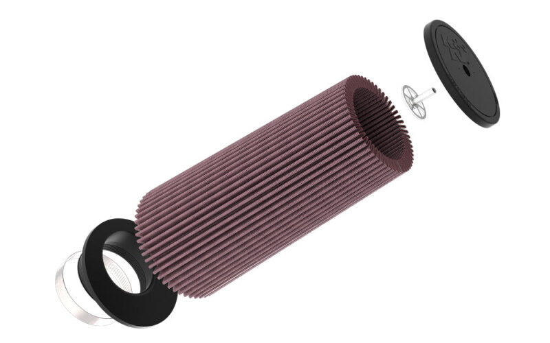 K&N Engineering K&N Universal Clamp-On Air Filter 3-1/2in FLG - 5-3/4in B - 12-1/8in H RU-3310 RU-3310 Photo - out of package