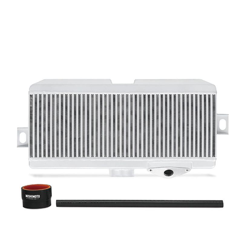 Mishimoto Top-Mount Intercooler Kit Silver Cooler - Black Hose 08-15 WRX STi MMTMIC-STI-08SLBK Photo - Primary