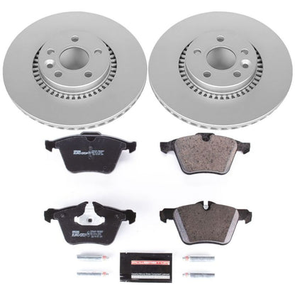 PowerStop Power Stop 11-14 Volvo S60 Front Euro-Stop Brake Kit ESK5613 ESK5613 Photo - Primary