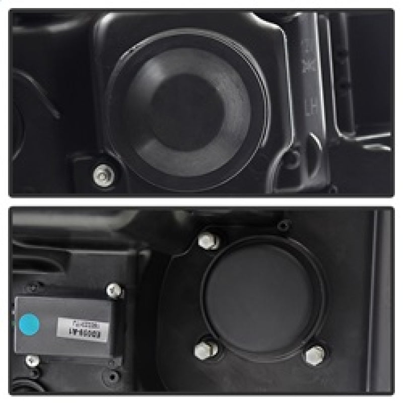 Spyder GMC Sierra 14-16 Projector Headlights Light Bar DRL Chrome PRO-YD-GS14-LBDRL-C 5080622 5080622 Photo - Unmounted