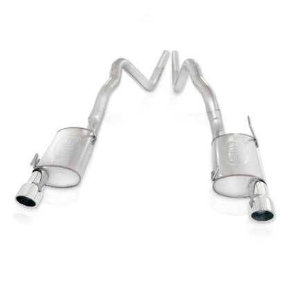 Stainless Works 2007-10 Shelby GT500 3in Catback X-Pipe S-Tube Mufflers M08GTL M08GTL Photo - Primary