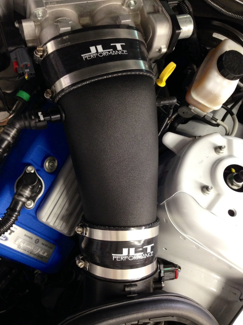 JLT 10-14 Ford Mustang GT500 Black Textured Induction Kit w/Replacement Red Air Filter JLTIK-GT500-10-F JLTIK-GT500-10-F Photo - Primary