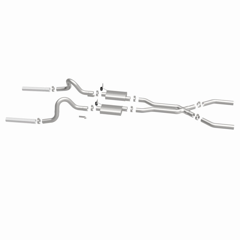 MagnaFlow Ford Mustang Street Series Crossmember-Back Performance Exhaust System 15817 360 Degree Image Set