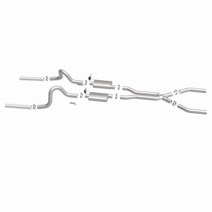 MagnaFlow Ford Mustang Street Series Crossmember-Back Performance Exhaust System 15817 360 Degree Image Set
