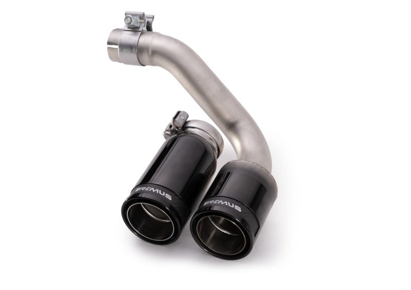 Remus 2016 BMW 2 Series F22/F23 84mm Black Chrome Straight w/Carbon Insert Tail Pipe Set 0025 83CBR 0025 83CBR User 1