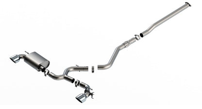 Borla 22-23 Hyundai Kona N 2.0L 4 CYL. Turbo AT/MT ATAK Catback Exhaust Bright Chrome 140926 140926 User 1