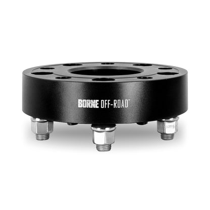 Borne Off-Road Wheel Spacers - 5x127 - 71.6 - 30mm - M14 - Black BNWS-003-300BK BNWS-003-300BK Photo - Primary