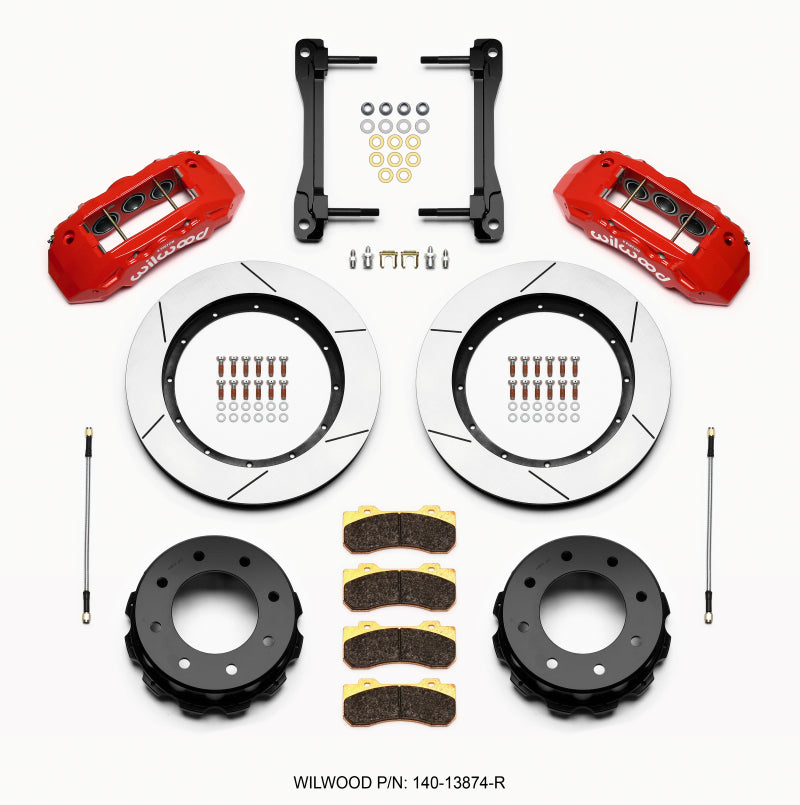Wilwood Rear Kit,2011-2015 GM 2500, 8-Lug, 3/4 Ton,TX6R Calipers 140-13874-R Photo - Primary