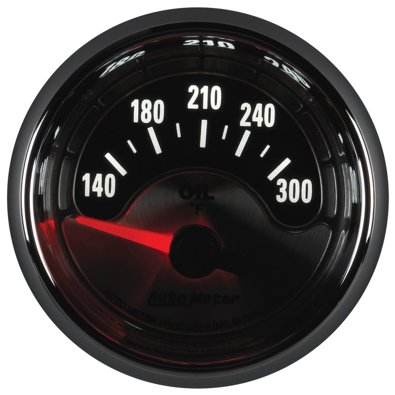Autometer Gauge OilT 2" 300 deg. F Elec AmerMuscle 1248 User 4