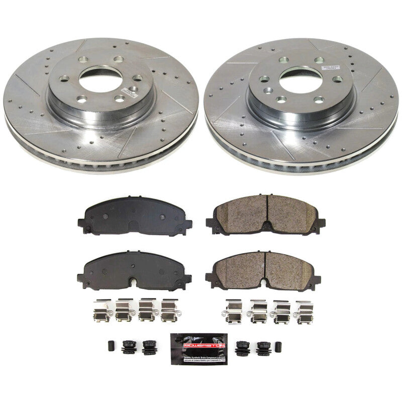 PowerStop Power Stop 21-22 Chevrolet Colorado Front Z23 Evolution Brake Kit K8741 K8741 Photo - Primary
