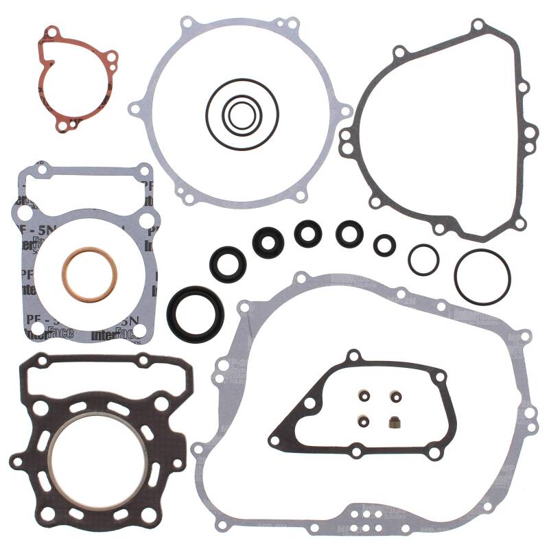 Vertex Pistons Vertex Gaskets 94-96 Kawasaki KLX250R Complete Gasket Kit w/ Oil Seals 811460 811460 Photo - Primary