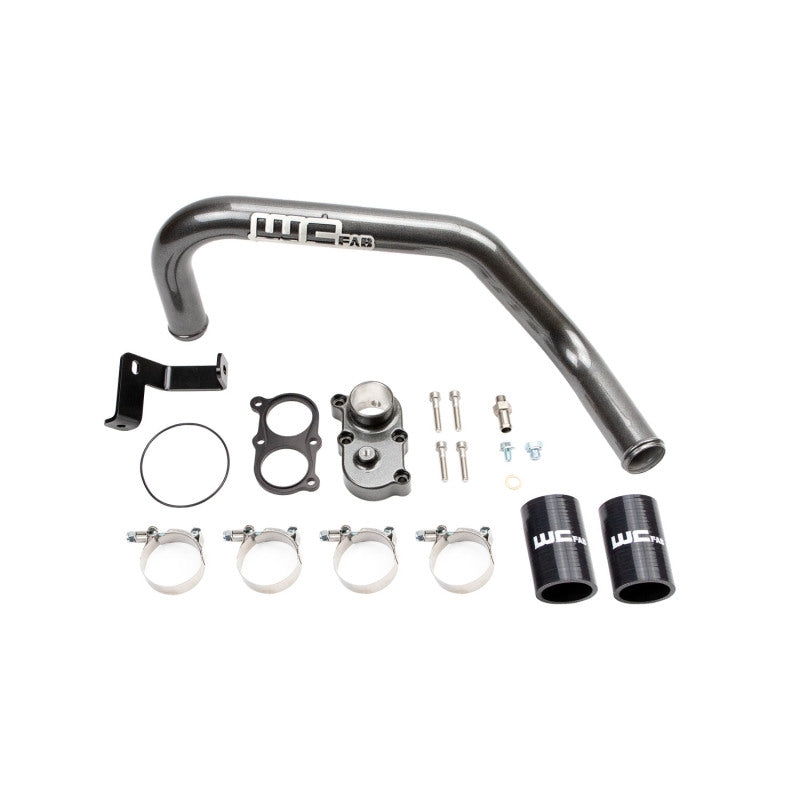 Wehrli 06-10 Duramax LBZ/LMM Thermostat Housing Kit For Dual CP3 - Gloss White WCF100424-GW