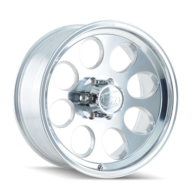ION Wheels ION Type 171 16x8 / 5x127 BP / -5mm Offset / 83.82mm Hub Polished Wheel 171-6873P 171-6873P Photo - Primary