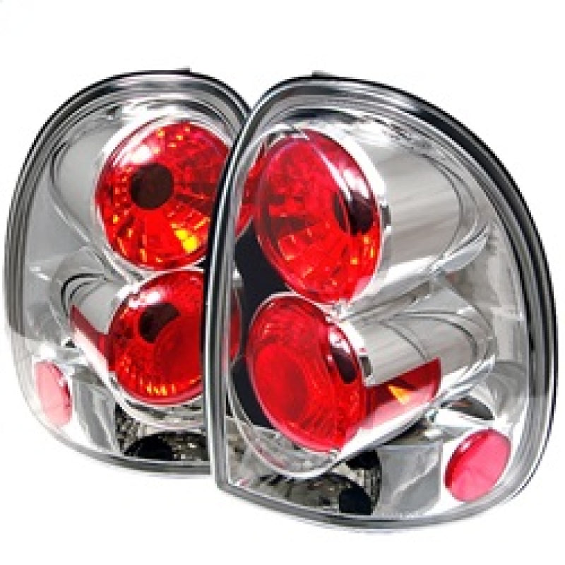 Spyder Dodge Caravan/Grand Caravan 96-00Euro Style Tail Lights Chrome ALT-YD-DC96-C 5002242 5002242 Photo - Primary