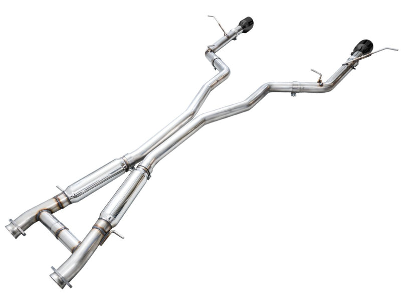 AWE Tuning 18-23 Dodge Durango SRT & Hellcat Track Edition Exhaust - Diamond Black Tips 3020-33952 3020-33952 Photo - out of package
