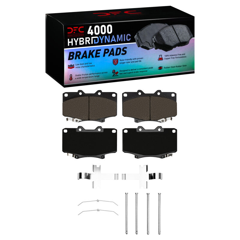 DFC DFC 4000 HybriDynamic Brake Pads Brakes, Rotors & Pads Brake Pads - OE main image