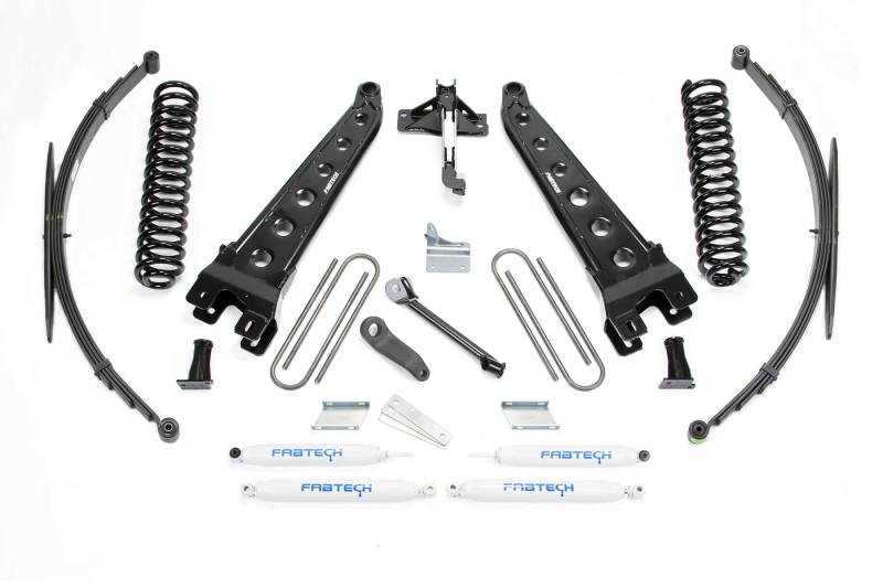 Fabtech 8" Radius Arm System w/ Performance Shocks K2128 Photo - Primary