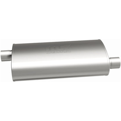 MagnaFlow 4" X 9" Oval Offset/Offset Straight Through Performance Muffler 14335 Photo - out of package