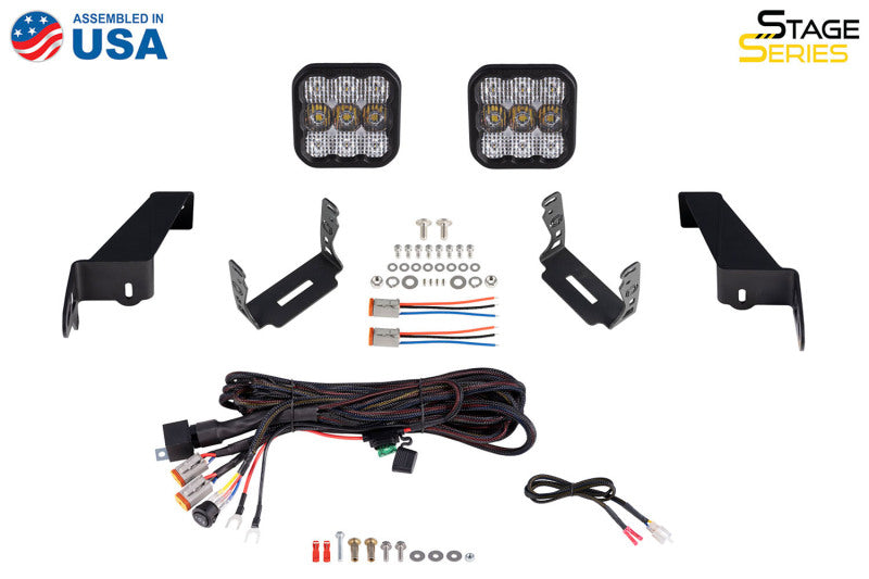 Diode Dynamics Jeep JL SS5 CrossLink Bumper Lightbar Kit Sport Combo DD7278 DD7278 User 7