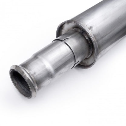 Stainless Works 2016-18 Ford Focus RS 3in Catback Vintage Round Muffler 5in Tips FCRS16CB FCRS16CB User 3