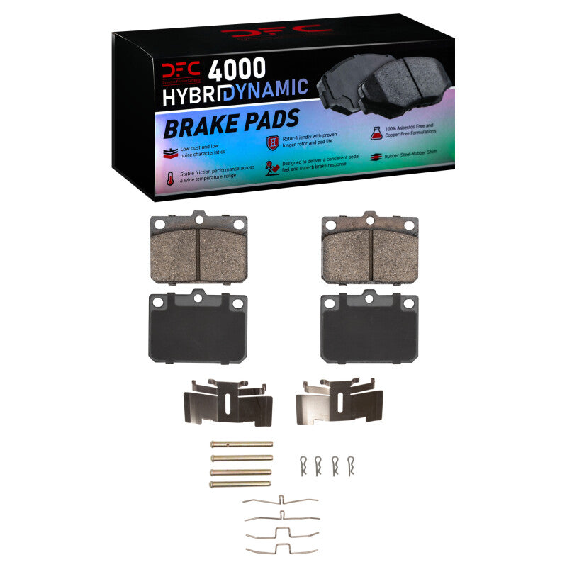 DFC DFC 4000 HybriDynamic Brake Pads Brakes, Rotors & Pads Brake Pads - OE main image