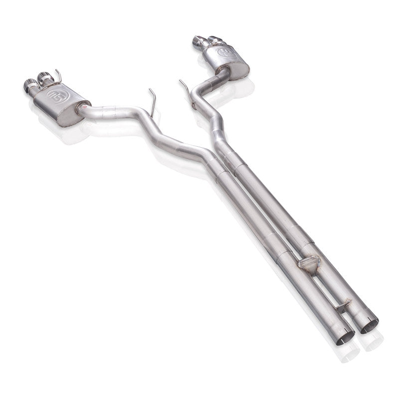 Stainless Works 18+ Ford Mustang GT Redline H-Pipe Performance Connect Cat-Back Exhaust M18CBHPC M18CBHPC Photo - Unmounted