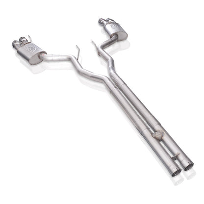 Stainless Works 18+ Ford Mustang GT Redline H-Pipe Performance Connect Cat-Back Exhaust M18CBHPC M18CBHPC Photo - Unmounted