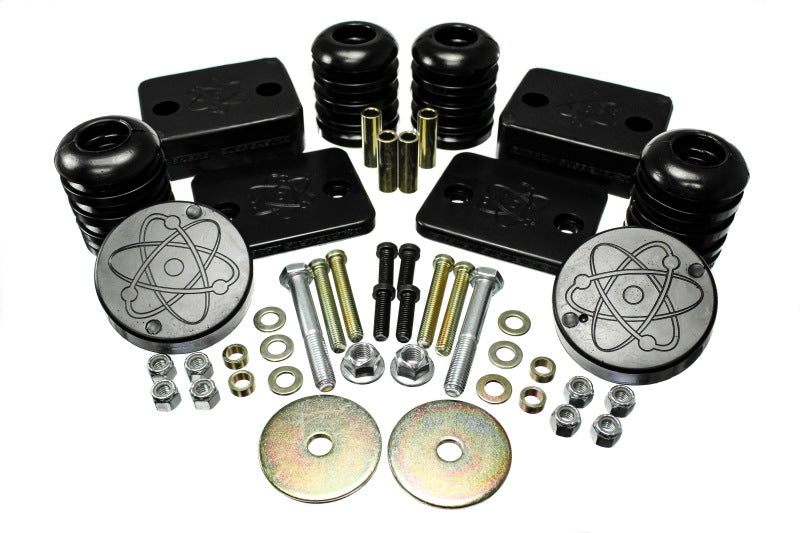 Energy Suspension 18-20 Jeep Wrangler JL Black Front Bump Stop Set (Set of 2) 2.6115G 2.6115G Photo - Primary