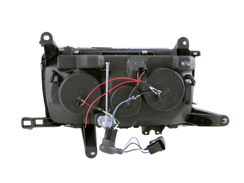 Anzo 1991-1994 Toyota Land Cruiser Crystal Headlights w/ Halo Chrome 111092 Photo - Unmounted