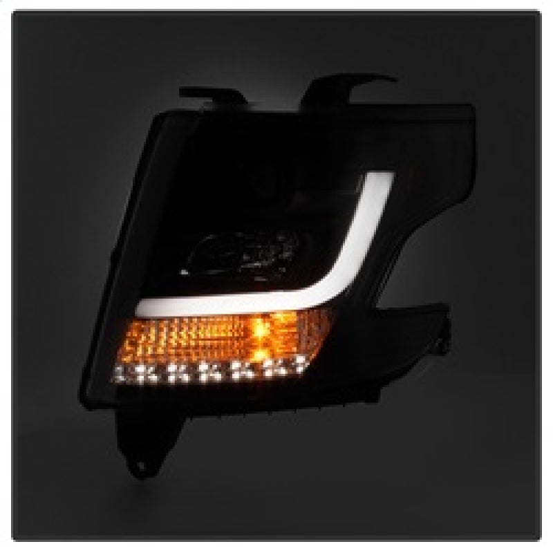 Spyder Chevy Tahoe / Suburban 2015 -2016 Projector Headlights - DRL LED - Black PRO-YD-CTA15-DRL-BK 5082541 5082541 Photo - Unmounted