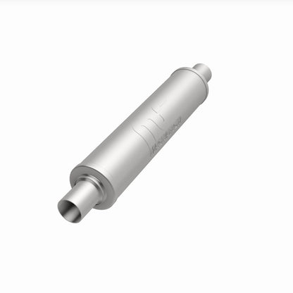 MagnaFlow 4" Round Center/Center Straight Through Performance Muffler 10424 360 Degree Image Set