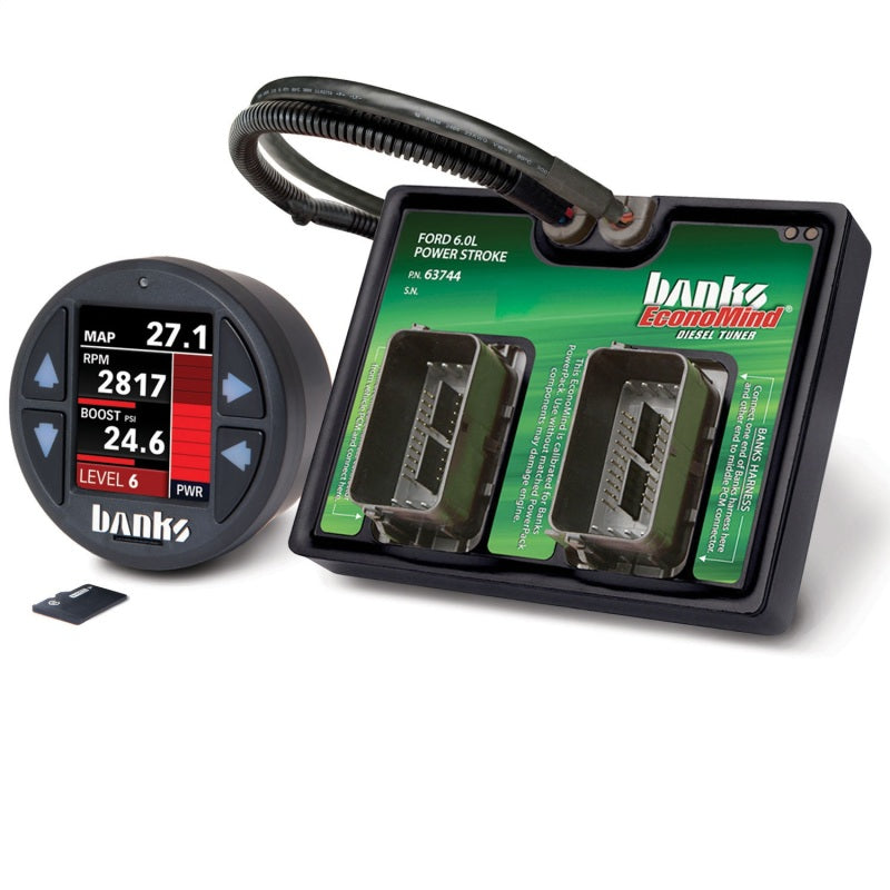 Banks Power 03-07 Ford F-250/F-350/F-450 6.0L Economind Diesel Tuner w/ Banks iDash-1.8 DataMonster 61451 61451 Photo - Primary