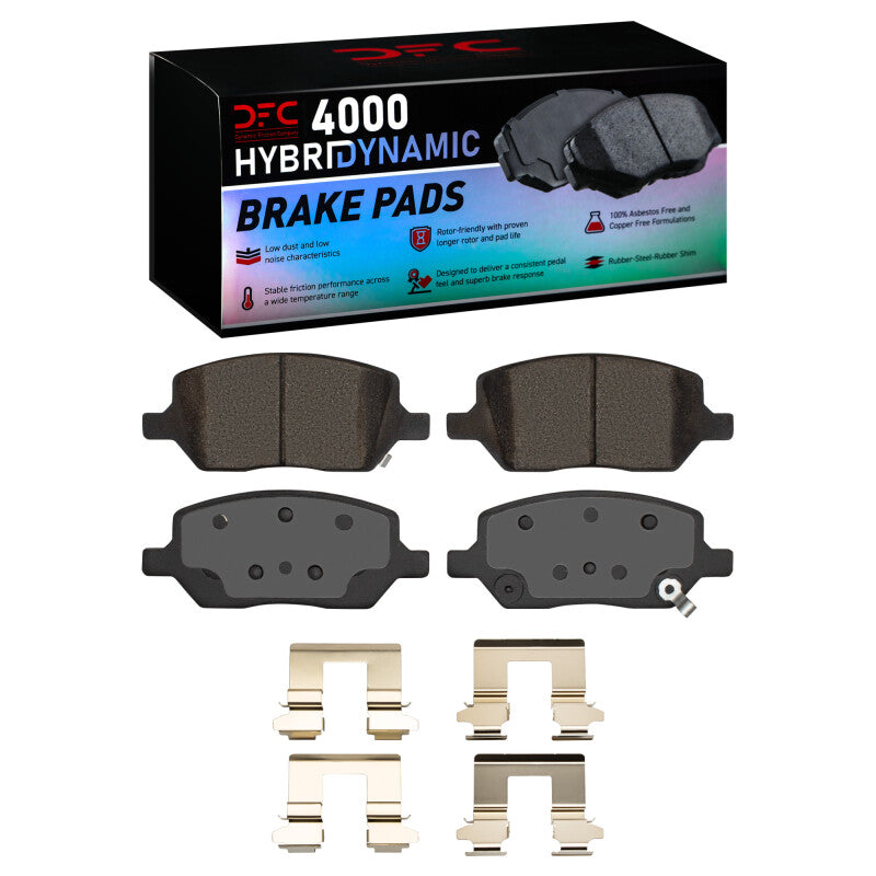 DFC DFC 4000 HybriDynamic Brake Pads Brakes, Rotors & Pads Brake Pads - OE main image