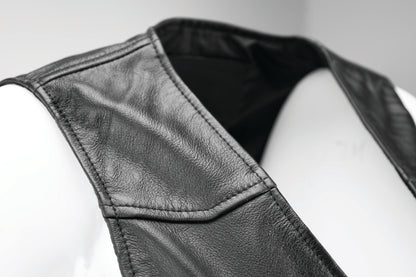 Kuryakyn Leather By River Road Plains Leather Vest Black Womens - Small 094412 094412 User 3