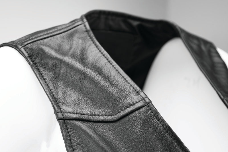 Kuryakyn Leather By River Road Plains Leather Vest Black Womens - Small 094412 094412 User 3