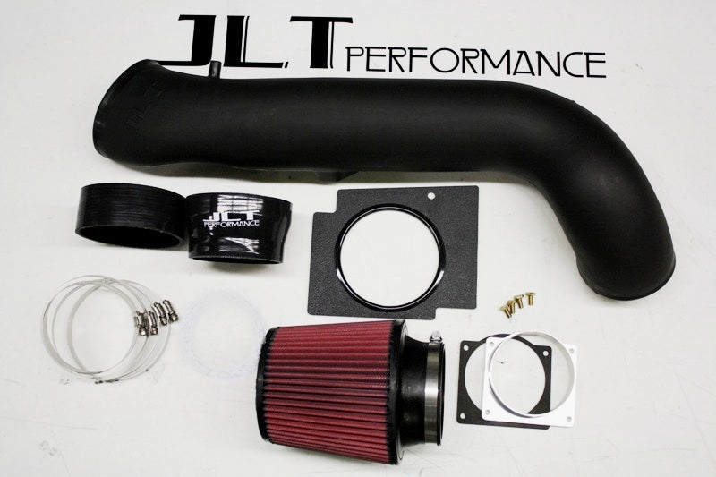 JLT 03-04 Ford Mustang SVT Cobra Black Textured Cold Air Intake Kit w/Red Filter CAI2-FMC-0304 CAI2-FMC-0304 Photo - Primary